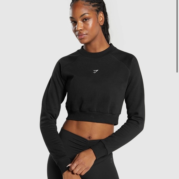 Donated - Training Fleece Cropped Sweatshirt - Picture 4 of 4